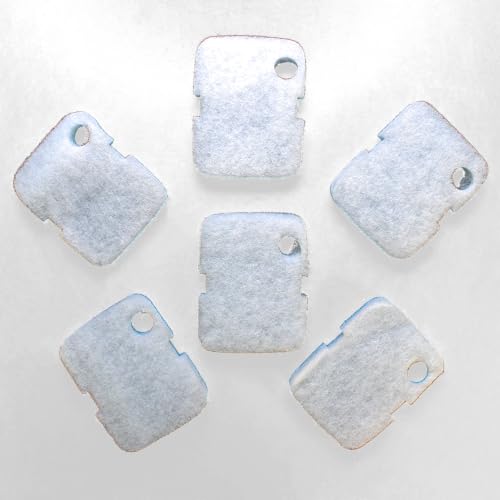 Penn-Plax Cascade 6 Pack Bio-Floss Replacement | Poly Fiber Floss Pads for Cascade 700 & 1000 Canister Aquarium Filters - style: Cascade 700 or 1000 Canister Filters