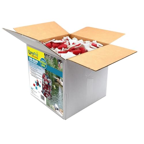 EasyPro BBM1 Bio-Blox Filter Media Polyester Material for Large Volume Filtration | 1 Cubic Foot Box | 500 Square Feet of Surface Area per Cubic Foot - size: 1 Cubic Feet