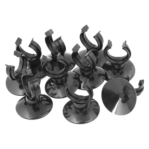 50pcs Aquariums Suction Cups Clamp for Fishtank Plant Holders Binding Tool Water Equipment Invisible Clip