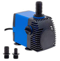 528 GPH Submersible Water Pump - Adjustable Quite Aquariums, Fountains, Hydroponics, and Pond Pump, 8.2ft Lift, 45W - 5 Pack - color: Blue; 5 Pack, size: 528 GPH