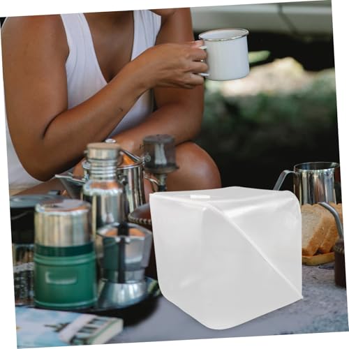 Totority Collapsible Camping Bucket Lid Portable Folding Water Storage Tank for Outdoor Camping Fishing Hiking