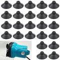24PCS Rubber Fish Tank Suction Cups Black Sucker Clips Fish Tank Attachments for Tank Pump, Overhead Line Tube, Fish Tank Aeration Setup
