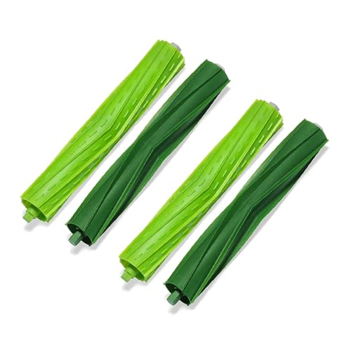 2 Set Rubber Roller Brush Replacement Accessories for iRobot Roomba i7 i7+ j7 j7+ j8+ i2 i3 i3+ i4 i4+ i6 i6+ i8 i8+ /Plus E5 E6 E7 Vacuum Cleaner - size: 2 Pair