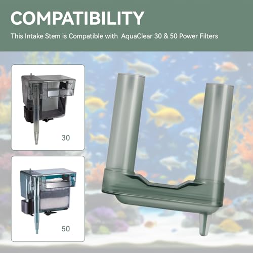 Aquarium Intake Stem for AquaClear 30 & 50 Power Filters, Aquarium Filter Replacement Part, A16150