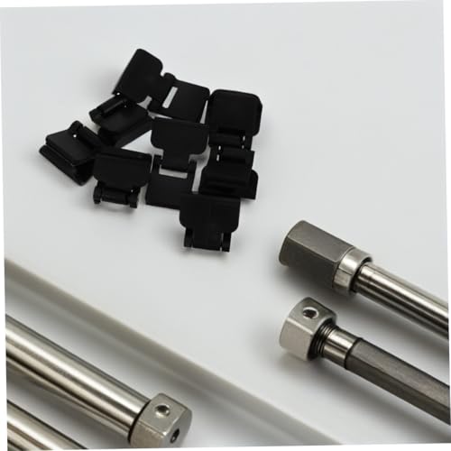 BESTonZON 8Pcs Aquarium Lid Clips Turtle Tank Locks Escape Prevention Buckles for Reptile Terrarium Feeding Box Secure Installation