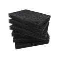 Aquarium Bio Filter Media Sponge, 6 Pack, 6.3 x 5.5 x 0.8 inch | Foam Filter Pad, Compatible with ML350 Fish Tank Filter, Replacement