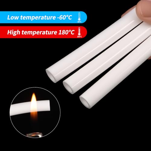 Silicone Tubes,9.84Ft 1/8" ID×13/64" OD (3mm×5mm) White Food Grade Silicone tubing,For Food Grade Soft Milk Beer Drink,Home Brewing Wine making, Engine,Fish Tank Air Pump - color: White, size: 3mm×5mm