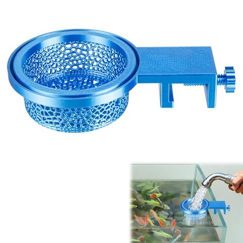 Aquarium Water Change Diffuser, Spill-Free Tool for Rimless & Rimmed Fish Tanks, Protects Substrate & Plants, Safe for Fish and Shrimp (Regular) - size: Regular