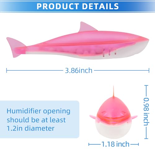 Humidifier Cleaner 6 Pack,Humidifiers Fish Tanks Cleaner,Warm&Cool Most Humidifiers and Fish Tank,Purifier Water (Pink) - color: Pink