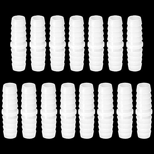Feelers 3/8" x 3/8" Plastic Hose Barb Fitting 15 Pack, Equal Barbed Splicer Connector, Straight Union Adapter for Aquarium, Air Line, Fuel Line, Liquid Transfer - size: 3/8 Inch, style: 15pcs-Straight