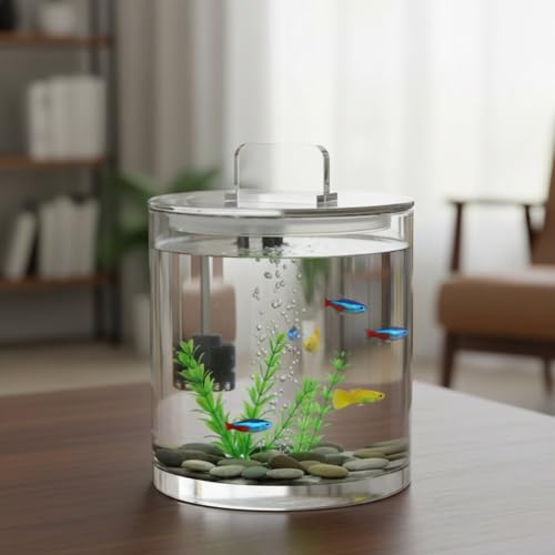 Clear Acrylic Aquarium Lid Handles, 6pcs Transparent Pulls Handles Fish Tank Cover Handle Rectangle Aquarium Tank Lid Replacement Handle for Aquarium Fish Cover Holder