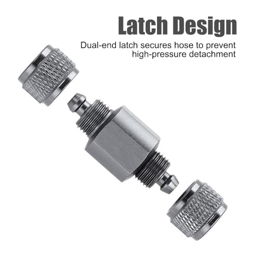 MiOYOOW Aquarium Check Valve, Anti-High-Pressure Fish Tank Air Pump Valves for Air CO2 Line 4MM Hose