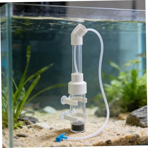 Abaodam 2 Sets 40mm Acrylic Fish Egg Incubator Tumbler for Aquarium Breeding Cichlid and Shrimp Hatchery Box for Fish Egg Hatching and Fry Separation