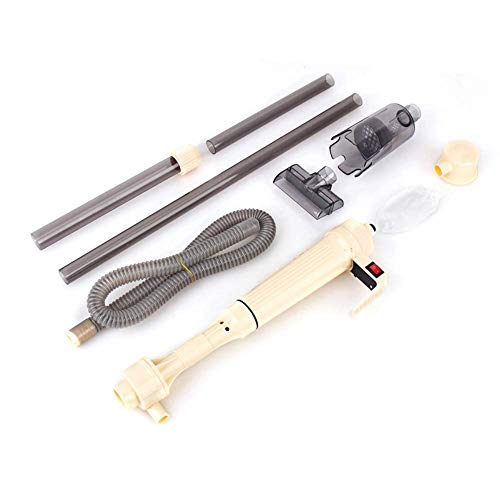 Ejoyous Aquarium Gravel Cleaner, Electric Automatic Fish Gravel Vacuum Cleaning Battery Operated Siphon Pump Water Changer for Fish
