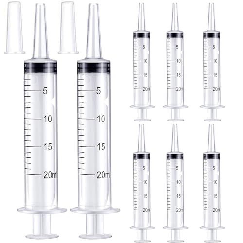 20ml Syringe for Liquid,Syringe Without Needle,Sterile Individually Packed 20pcs. - size: 20ml-20pcs