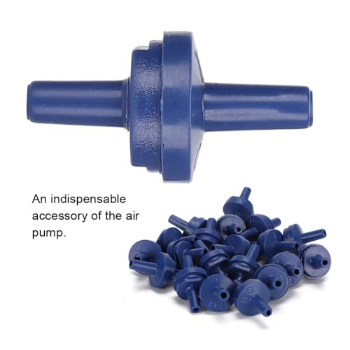 20Pcs 4mm Plastic Aquarium Air Pump Check Valves Anti-Backflow Water Protection Non-Return Valves for Fish Tank Oxygen Pumps