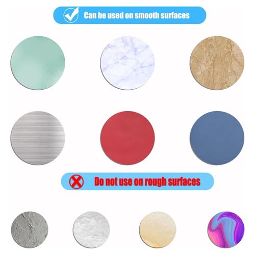 8 Strong Thickened Sucker Suction Cup Clear PVC Sucker Pads with M6 x 19 Thread Screw