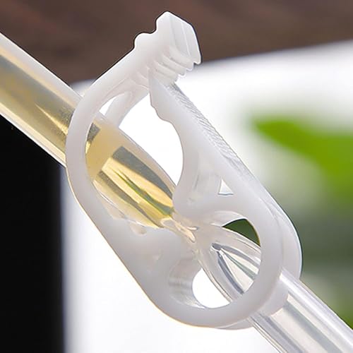 24 Pcs Adjustable Plastic Tubing Clamps – Hose Valves for 1/4"-1/2" Tubing – Pinch Valve Design for Precise Flow Control – Ideal for Lab, Beer Bottling & Liquid Transfer