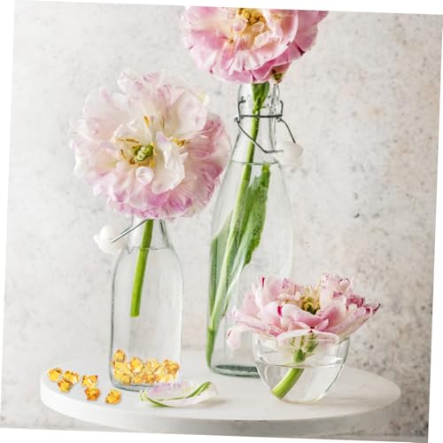 KALLORY 220Pcs Clear Acrylic Fake Crushed Ice Rocks for Vases Table Scatter Party Decoration Arts Crafts Irregular Design for Fish Tanks and Events