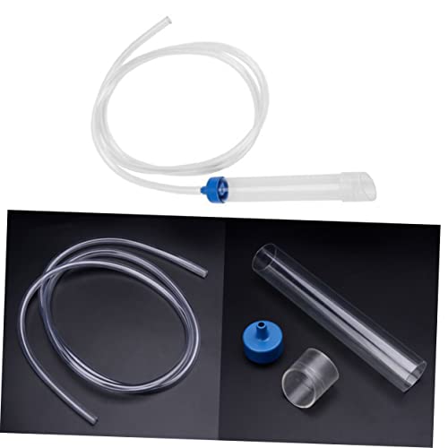 Kisangel Gravel Manual Cleaner for Aquarium Fish Tank Tool Set Gravel Easy to Install Keep Your Tank Clean