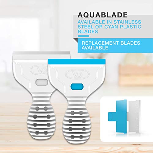 Continuum Aquatics AquaBlade P - Acrylic Safe Aquarium Scraper w/ Plastic Blade, Long, 24-inches - size: 24-inches