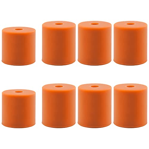 3D Printer Heat Bed Leveling Parts,Silicone Column Solid Mounts,Leveling Spring Replacement Part (8 Pack) - color: 8 Pack