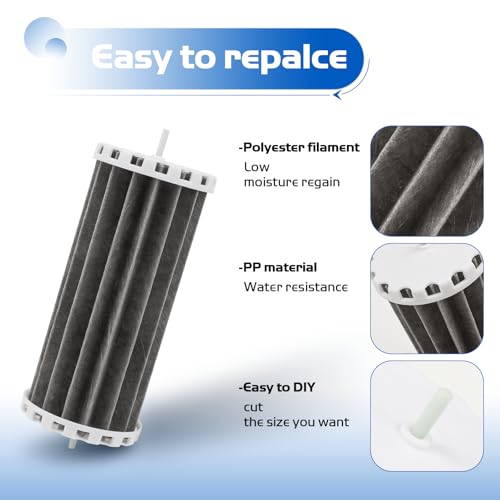 Aquarium Fish Tank Filters Compatible with Marineland Penguin 350 200, Hang On Filters Replacement for Penguin BioWheel 350B 200B Assembly Biowheel Part, PRBW2350B, 2 Pack