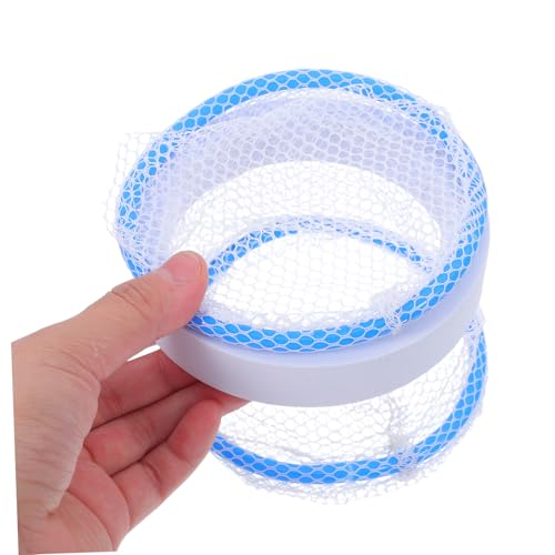 GALPADA 2Pcs Floating Breeding Box for Guppies Compact Nursery Tank Divider with Ventilated Lid Aquarium Breeding Chamber for Neocaridina Shrimp Transparent Mesh Design