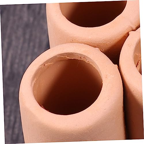 Cultivating Container Moss Tube Mineral Tube Ceramic Plant Pot for Aquarium