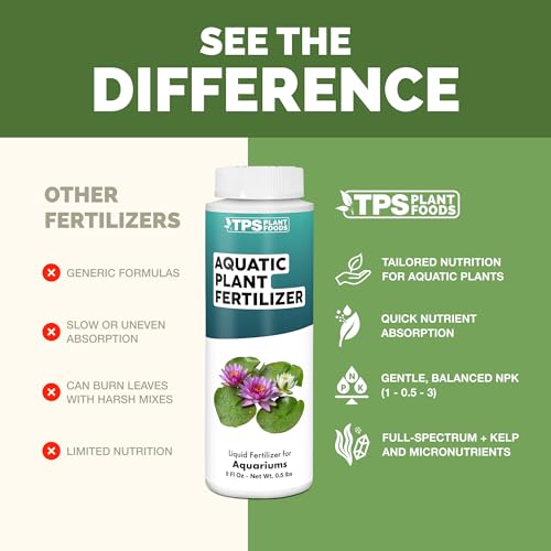 Aquatic Plant Fertilizer – Liquid Plant Food for Lush Growth, Vibrant Color & Healthy Aquarium Plants, 32 oz - size: 32 oz (1 Quart)