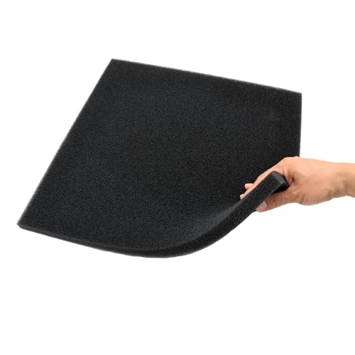 Aquarium Filter Bio Sponge Pad, Foam Sponges Filter Media, Cut fit it Filter Accessories for Fish Tanks and Ponds (18"x18"x0.8" (50PPI) 1 Pack) - size: 18"x18"x0.8" (50PPI) 1 PACK