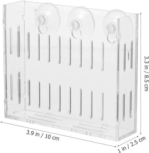 Acrylic Aquatic Plant Cup Grass Holder Aquarium Fish Tank Plants Pot