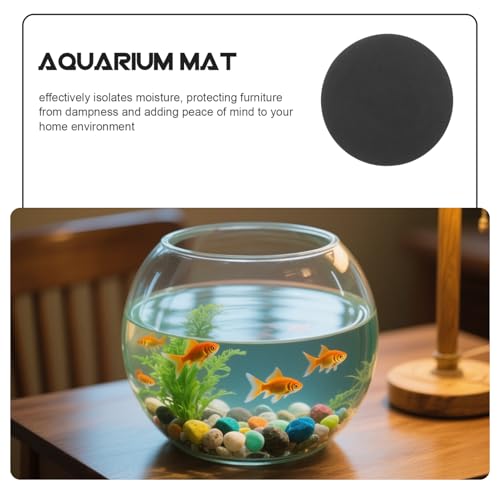 TOYANDONA Fish Tank Insulation Mats Non-Slip Aquarium Pad Terrarium Pad for Aquarium Easy to Clean Enhance Stability - size: 12.00X12.00X1.00CM