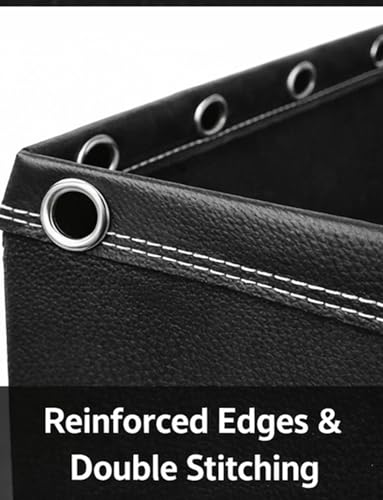 Foldable PVC Canvas Fish Pond Tank, Above Ground Water Storage Pool for Fish & Shrimp, Aquaculture, Hydroponics, Garden (H70/90/110cm)(300x100x110cm) - size: 300x100x110cm