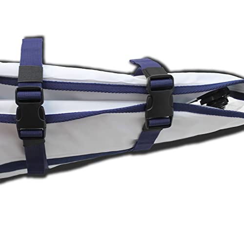 Savvycraft Waterproof Leakproof Insulated Fish Kill Bag, Heavy Duty Soft Fish Storage Bag with Easy Grip Handles, White 40" L x 20" H - style: Envelop: 40"l X 20"h