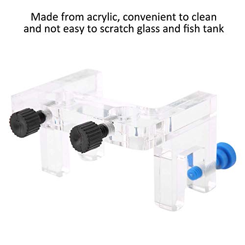 Acrylic Aquarium Probe Holder, Holds 2 Probes for Aquarium and Filter with Screws for Easy Installation