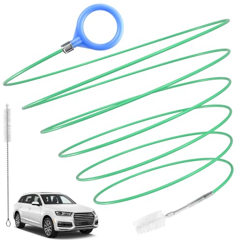 Auto Sunroof Drain Cleaning Tool, 120 Inch Flexible Tube Cleaning Brush, Drain Brush Extra Long Pipe Cleaners for Cars, Car Accessories, Car Sunroof Drain Hole Cleaner for Drains, Sewers, Windshields - size: 120 Inch
