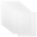 Caydo 8 Pieces 7 Count Plastic Canvas Sheets, Plastic Mesh Sheet for Cross Stitch, Making Aquarium Dividers, Knit Crochet Projects, 10.5 x 13.5 Inch - color: Clear White - 8pcs
