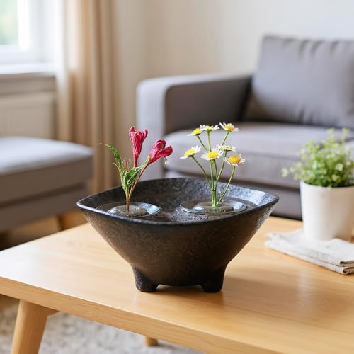 Creative Floating Flower Arrangement Holder Floral Stem for Water (10)