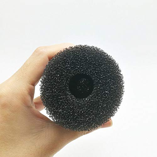 5″ Big Prefilter Sponge Foam Replacement Filtration Kit for Pond Aquarium Fish Tank, 6 Pack - color: Black, 6 Pack