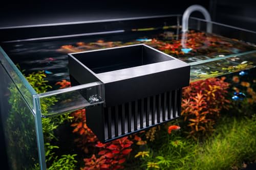 Aquarium Water Change Diffuser - Gentle Flow Designed for Smooth Water Changes (Black, Small Tank (1–9 gal)) - color: Black, size: Small Tank (1–9 gal)