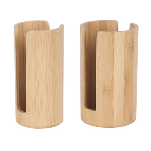 2 PCS Mason Jar Lid Organizer Vertical Mason Jar Lid Storage Bamboo Tumbler Lid Holder Cup Lid Organizer Suitable for Mason Lids/Canning Lids/Bamboo Lids Mason Jar Accessories (Wide+Regular) - size: Wide+Regular