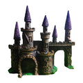 Aquarium Castles Statue Artificial Hideouts House Resin Aquarium Decorations Art Craft Terrarium Habitat Ornament