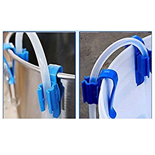 4Pcs Home Brew Bucket Clip Pipe Syphon Tube Control Beer Clamp Fish Aquarium Filtration Water Pipe Fixing Holder
