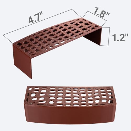 2Pcs Shrimp Hide Cave, Aquarium Shelter, Shrimp Tank Accessories, Fish Tank Decorations (White) - color: White