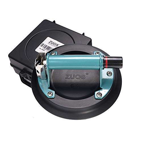 8" Glass suction cup for Granite & Glass Lifting, Vacuum Suction Cup Vacuum Lifter with Metal Handle and ABS Pump,560lbs Load Capacity(With a free case) - size: 8" Suction Cup