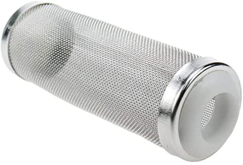 Xiaoyztan Aquarium Filter Cover,0.63 Inch / 16mm Stainless Steel Aquarium Filter Intake Cover,Shrimp Filter Guard Metal Fish Tank Filter Intake Strainer,Pack of 1