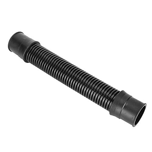 Pssopp Fish Corrugated Hose, EVA Material, ID 32mm, Black, 11.8 Inches, 1 Count, Pond Filtration Tubing - size: ID 32mm