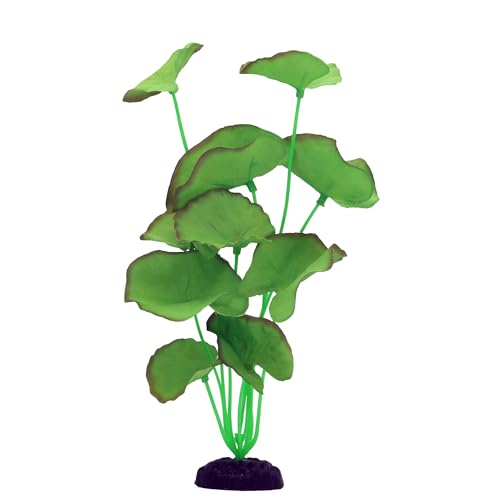 2-Pack 12 Inch Aquarium Silk Aquarium Plants, Artificial Plastic Plant for Small Tank, Goldfish, Fish Hides (Green B, 12 Inch) - color: Green B