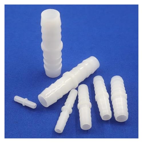 5~200pcs 3-14mm Food Grade Barbed PE Connectors Aquarium Fish Tank Air Pump Hose Joint Soft Water Pipe Equal Coupling Connector(4mm PP,20pcs) - color: 4mm PP, size: 20pcs